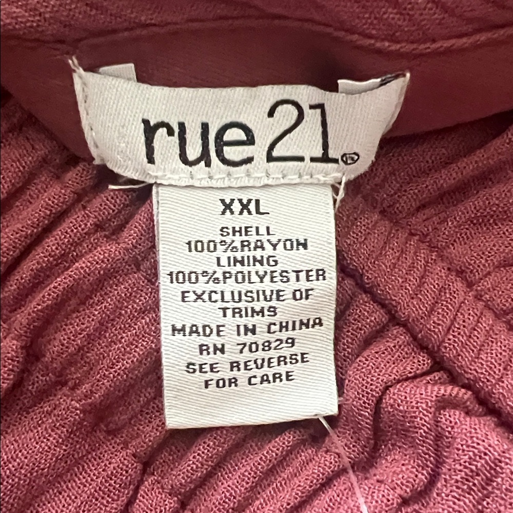 Rue21 Mauve Off-Shoulder Maxi Dress - Picture 5 of 5